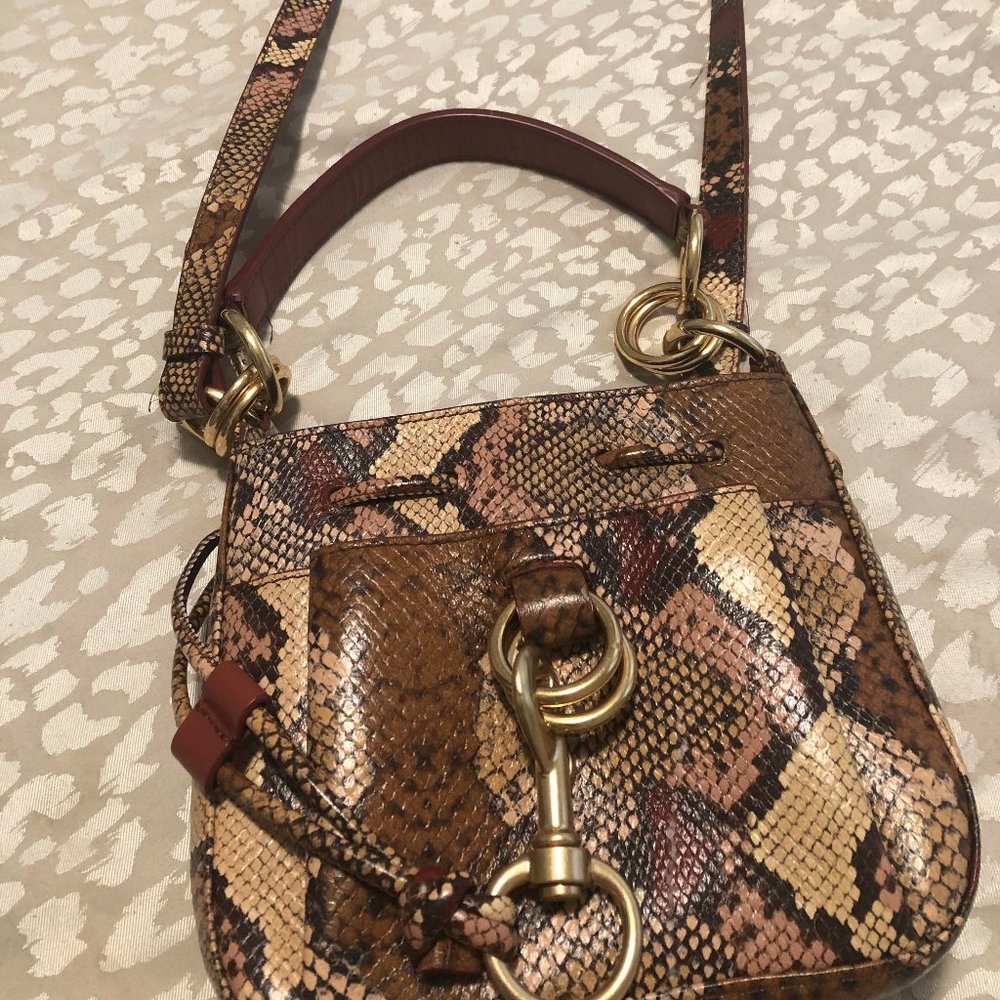 See By Chloe - Tony Small - Snake Print Crossbody